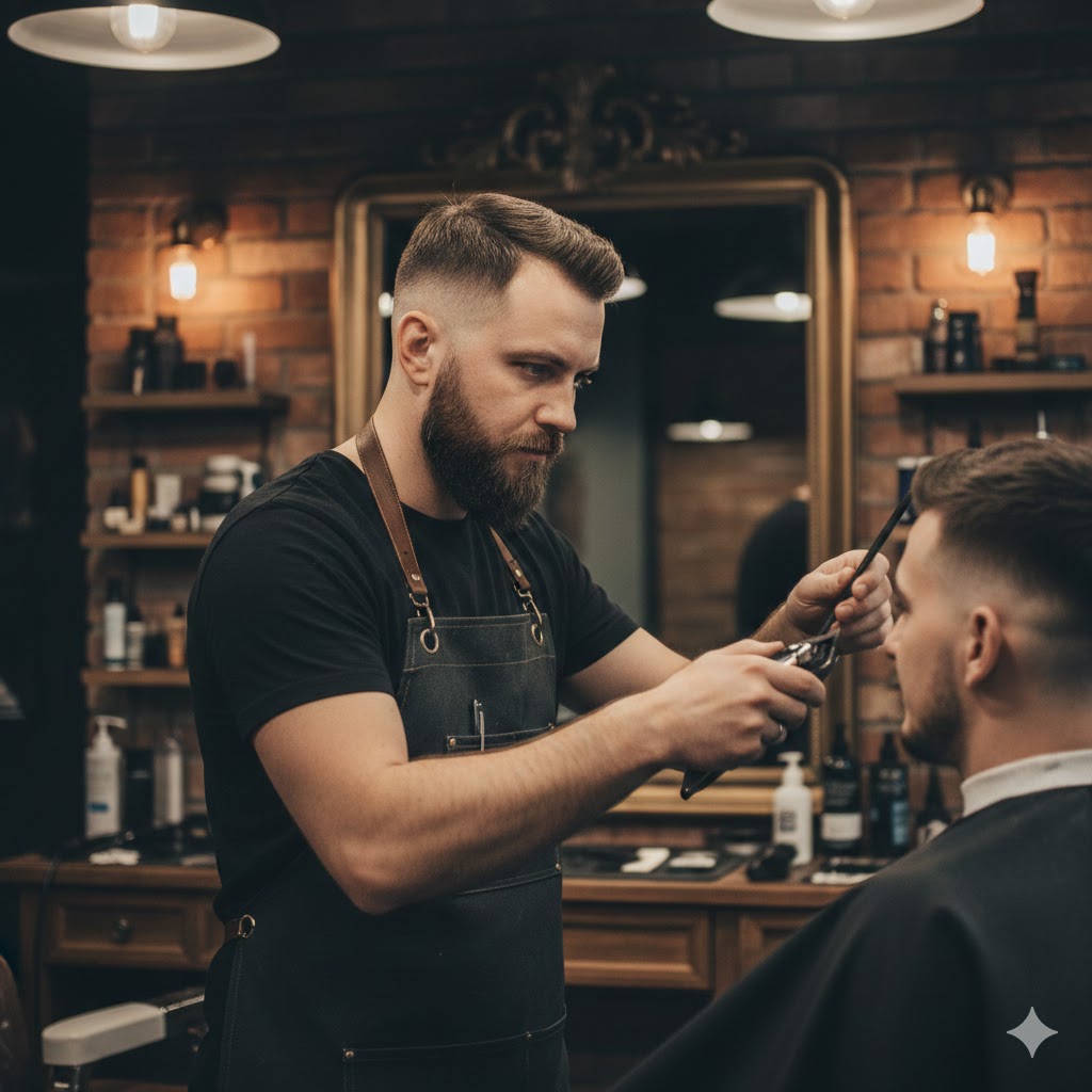 Inside KB Men's Salon
