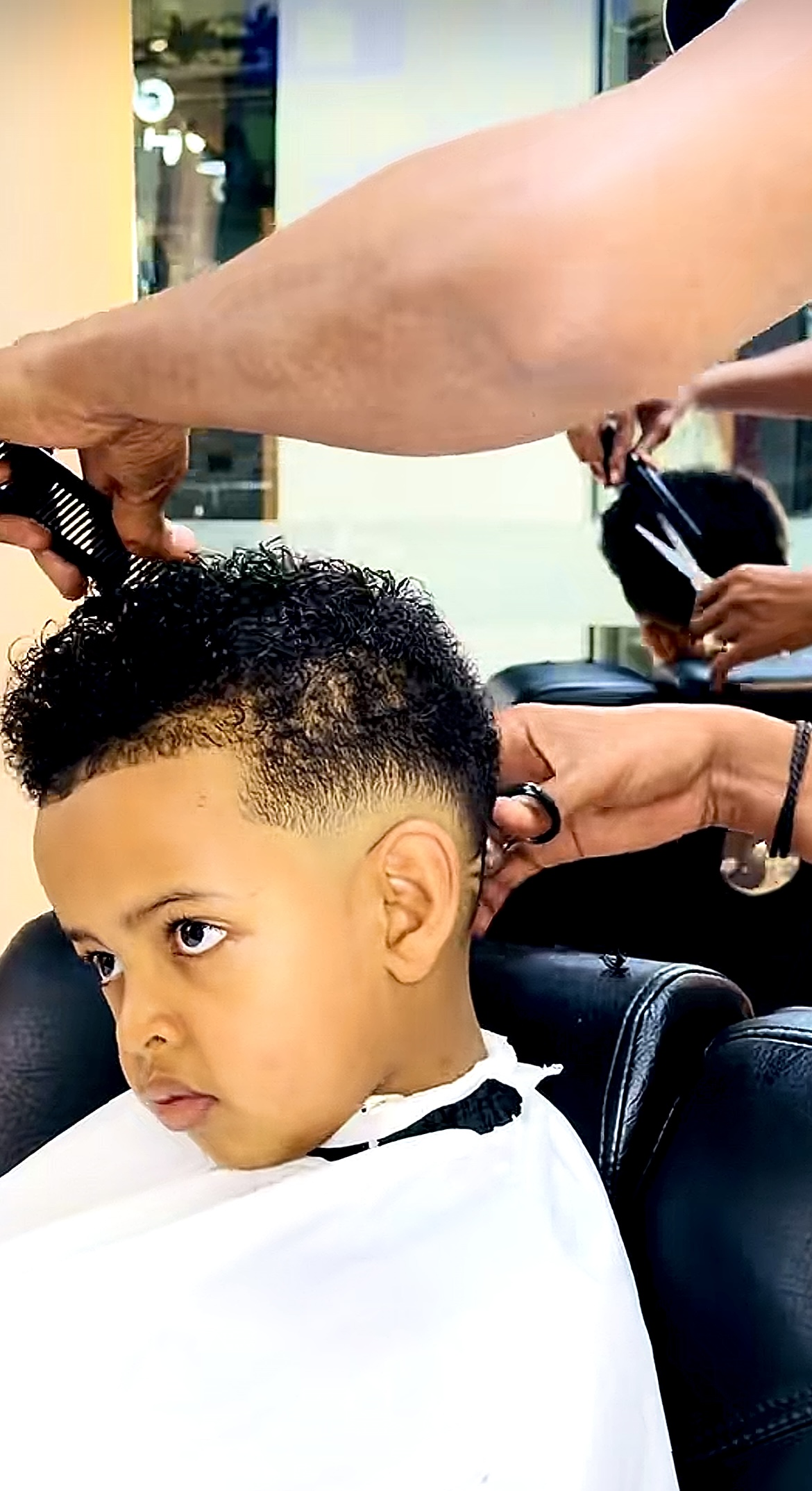 kids haircut